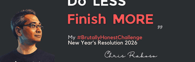 Do LESS Finish MORE