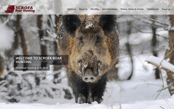 Homepage of Scrofa Hunting