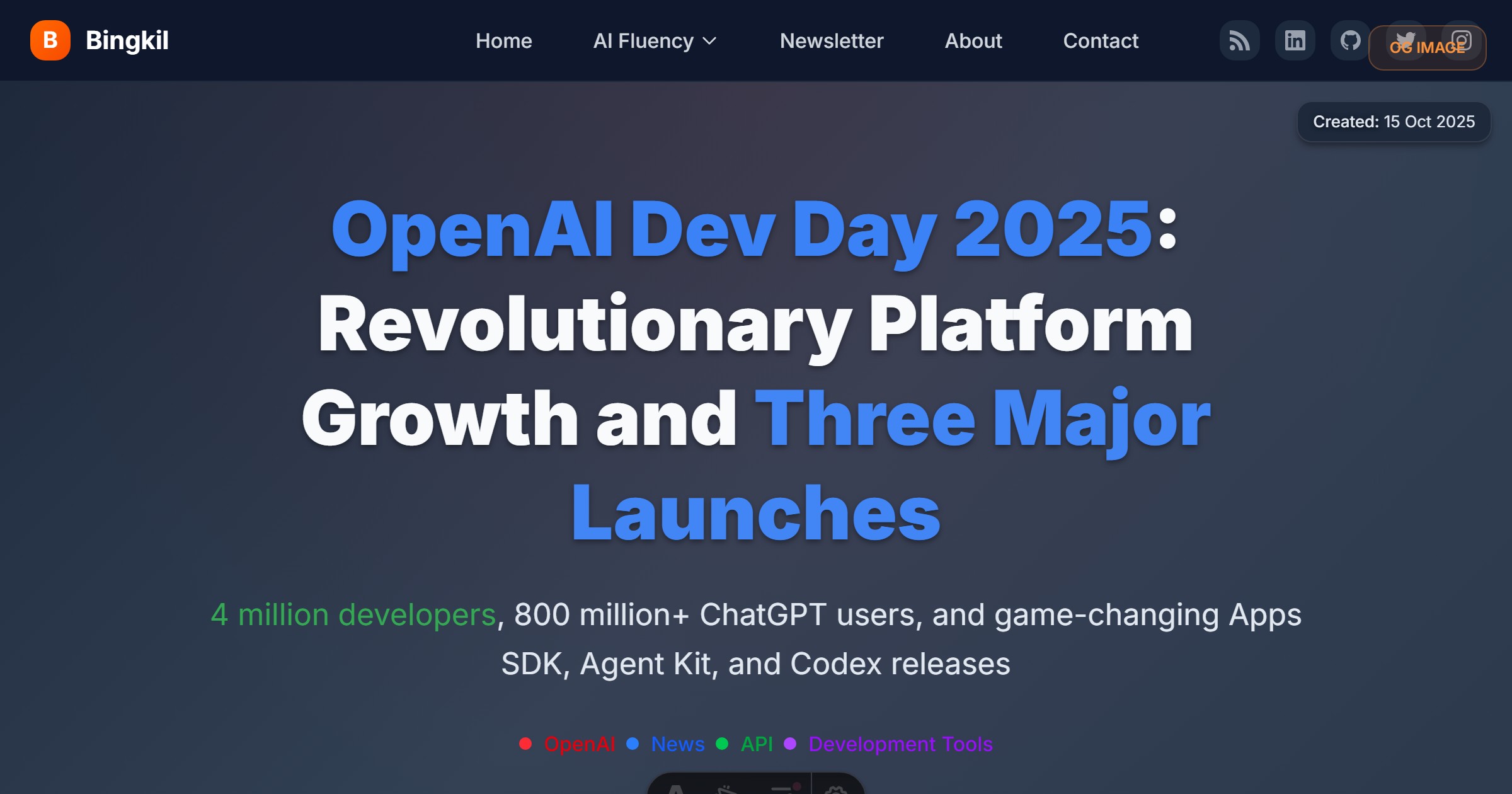 Preview of OpenAI Dev Day 2025: Revolutionary Platform Growth and Three Major Launches