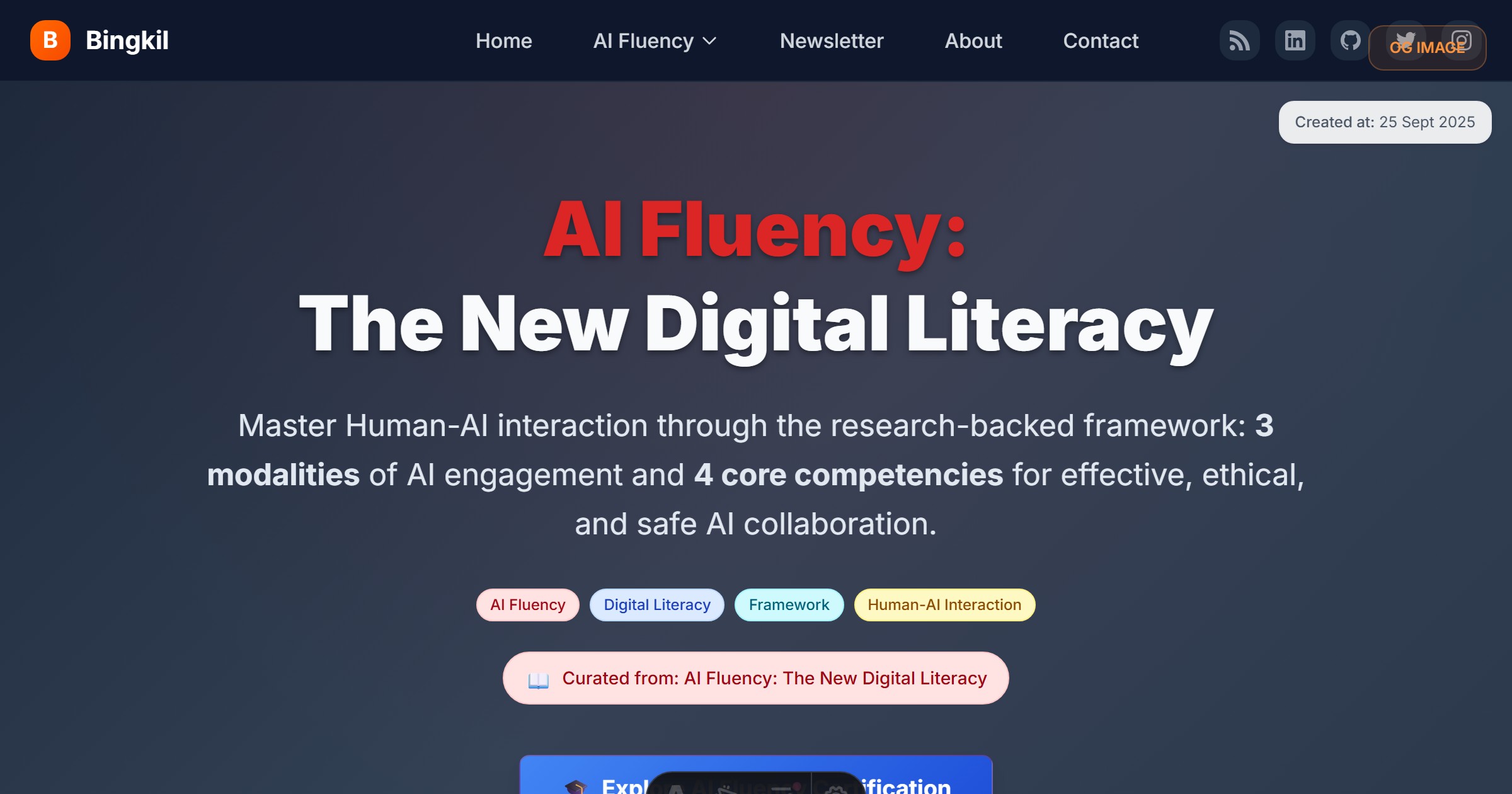 Preview of AI Fluency: The New Digital Literacy